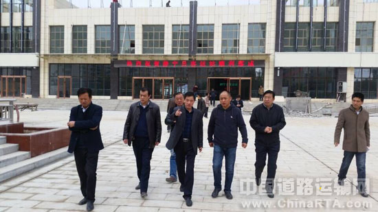 [甘肃]王运军副县长督查静宁县客运南站项目建设进度