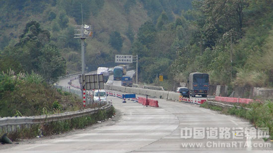 [广西]桂柳高速大端隧道正式开始施工 高速交警