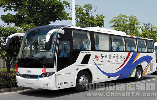 海格协力徐州外事打造苏北最大安全旅游客车公