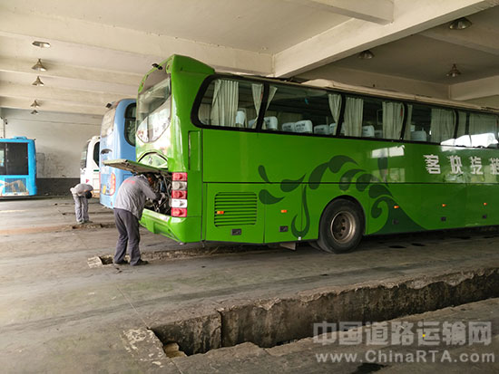 [江苏]淮安红日交投总公司430余部客车体检备